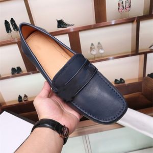 Iduzi 2022 Top Genuine Leather Mens Shoe Marca Casuais Homens Mocassins Respirável Sapatos de Condução Fashion Slip em 2021 Chegada de Verão