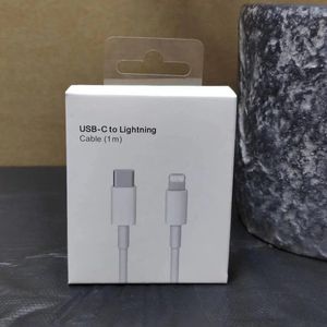 Topp OEM -kvalitet 1m 3ft USB PD 20W 12W Typ C till Lightning Cable Super Fast Charging Cords Snabb iPhone Charger Cord iPhone -kabel för Apple iPhone 7 8 X Plus 11 12 13 14 Pro Max