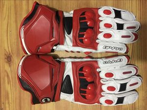 2017 Alpine GP Gloves Motorcycle Leather Long Racing Motorbike Pro Gloves H1022