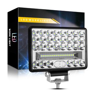 5-calowy LED Light Light Duży Pole Widok 144 W Ciągnik Ciągnik SUV 4x4 Reflektory samochodu Oświetlenie Poc Pokoju Bar Lights