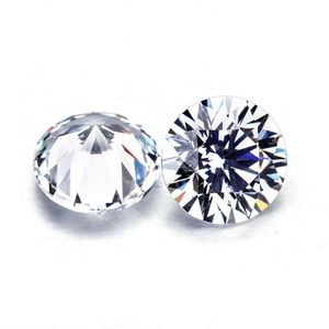 0,5 karat moissanit D färg 3ex cut hjärtan och pilar runt lös moissanit diamant stenar ädelstenar smycken diamant tester h1015