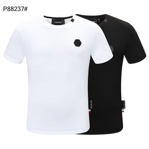 Plein Bear T Shirt Mens Designer Camisetas Strinestone Crânio Homens camisetas Clássico Alta Qualidade Hip Hop Streetwear Tshirts Casual Top Tees PB 11237