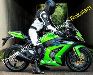 Bodywork Fairing 11-15 ZX10R för Kawasaki Ninja ZX-10R 2011 2012 2013 2014 2015 ZX 10R ABS Motorcykel Fairings Kit (formsprutning)