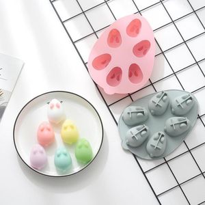 Kanin silikon kaka mögel fondant bakning formar diy pudding tvål gör söt djurform