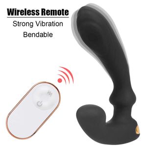 Massage Items 9 Modes Remote Control G-Spot Stimulation Prostate Massager Butt Plug Anus Vibrating Anal Vibrator Sexy Toy For Men Woman