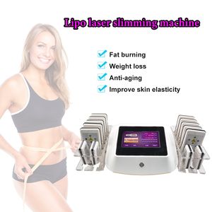 650nm Lipolaser Machine Fat Burning Bantning Diod Lipo Laser Slim Device till salu DHL Fast Ship