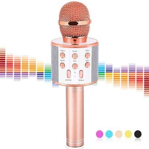 Mikrofony bezprzewodowe Bluetooth USB Mikrofon profesjonalny skraplacz Karaoke Mic Stand Radio Mikrofon Studio Studio Studio Dift T220916