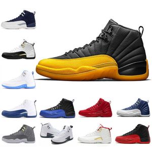 Wholesale cap games for sale - Group buy 12 mens basketball shoes s University Blue Game Royal Dark concord men Cap Gown trainers sports sneakers