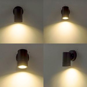 Lampade da parete all'aperto Prezzo ragionevole del LED Light e Lampada Moderna con GU10 Sconce Impermeabile IP65 Giardino illuminazione