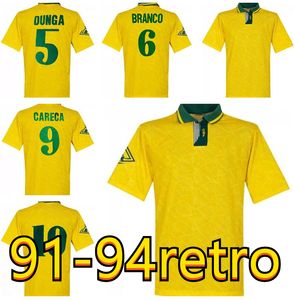 1991 1992 1993 1994 retro soccer jersey 91 92 93 DUNGA RONALDO BEBETO BRANCO RAI ROMARIO JORGINHO CARECA vintage classic football shirt