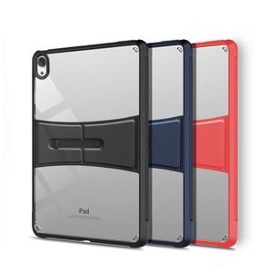 For iPad Mini 6 Case Tablet Cover-With Foldable Stand 9th Generation Pro 10.2 2021 Shockproof Cover Transparent