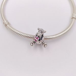 925 Sterling Silber Weihnachtsschmuck-Herstellungsset Original Pandora Armreif Disny Tiger Charms Armband für Frauen Halskette Anhänger Kette Perlen DIY Stil 792135EN80