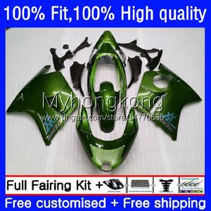 Gloss green Bodywork Injection For HONDA Blackbird CBR1100XX CBR1100 XX 1996 2007 Body 35No.121 CBR 1100XX 1100 CC XX 96 97 98 99 00 01 02 03 04 05 06 07 OEM Fairings Kit