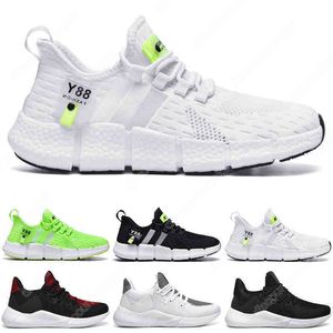 Nefes Erkekler Koşu Ayakkabıları Spor Sneaker Klasik Açık Tasarımcı Beyaz Yeşil Yumuşak Koşu Yürüyüş Tenis Ayakkabı Chaussures de Spor Pour Hommes