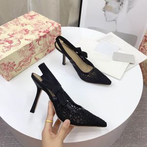 Gladyatör S toptan satış-2021 Yaz topuklu sandalet kayma gladyatör deri kadın sandalet ince topuklu ayakkabı yüksekler topuklu ayakkabı moda seksi mektup bez kız şık kutusu ile büyük boy