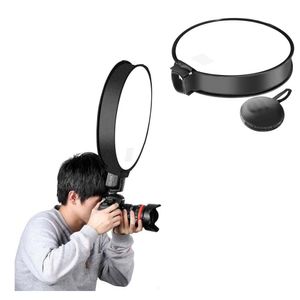 30Cm/40Cm Round Speedlight Softbox Flash Diffuser Universal Portable On-Top Soft Box for Camera