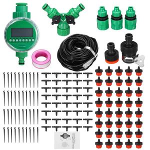 Watering Equipments Irrigation 15/25/30/40/50m Automatic Timer Systems Greenhouse Plant Kit Garden System Intelligent Care