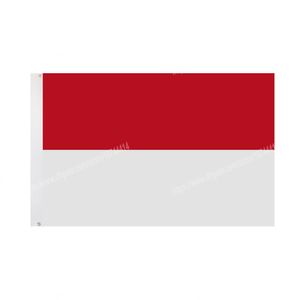 Monaco Flags National Polyester Banner Flying 90 * 150cm 3 * 5ft Bandiera in tutto il mondo Worldwide Outdoor può essere personalizzato