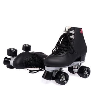 Wholesale indoor outdoor roller skates for sale - Group buy Roller skate For Girls classic double Row skating shoes pulley shoes wheels shoes outdoor indoor Roller skating