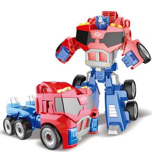 12cm Deformation Transformation Gift Robot Car Kids Toys Action Figure Boy Children Collection Model