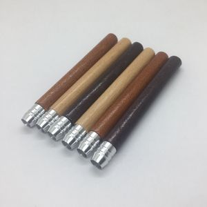 Прохладный натуральный деревянный тусклым трубы сухой травяной табак для курения ручка ручка PRROLL сигарета держатель фильтра Tips Tube One Hitter Catcher Dugouts Box аксессуары