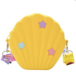 Decompression Toy New Girls Bag Creativity Shell Coin Purse Casual Silicone Fashion Diagonal Shoulder Child Girl