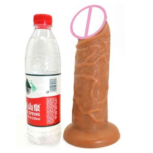 NXY Dildo Giocattoli anali Pene artificiale spesso Uovo Libero Ventosa falsa Spina per masturbazione Prodotti del sesso per uomini e donne 0225