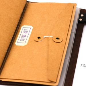 Notes NotePads Поставки Офис Школа ИндустриальныеНотепады Путешественники Ноутбук Kraft Paper S M L Pocker Визитная карточка Держатель LLD12796