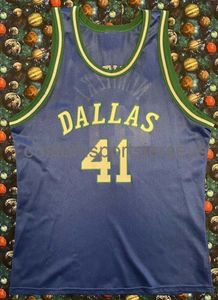 Erkek Kadın Gençlik Şampiyonu Dirk Nowitzki Basketbol Jersey Nakış Herhangi bir isim numarası ekleyin