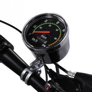 Bike Computers Computer Mechanical Classic Retro Cycling Odometer Stopwatch Wired Speedometer Accessory For 26/27.5/28/29inch