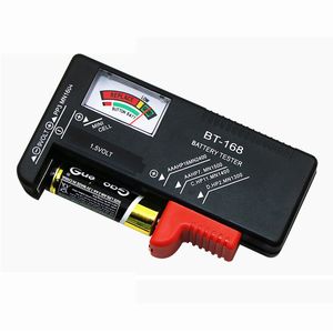 Universal Battery Checker Tester Meter AA AAA C D V Checks Power Level of all V V Button Cell Batteries Colour Coded Meters Indicate Volt Testers