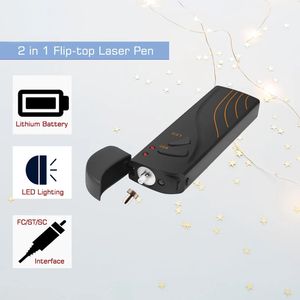 Optische vezelgereedschap 10 km tot 15km rode laser pen visuele fout locator ftth vezels optische VFL Test USB charge led verlichting pennen