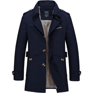 Men's Jackets 2021 Spring Autumn Men Jacket Coat Fashion Trench Brand Casual Fit Overcoat Outerwear Male Cool