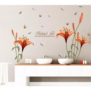 Baixo preço Promoção HM18195 Casa Branca Floral moda crianças quarto um fundo de sala de estar da vara 210420