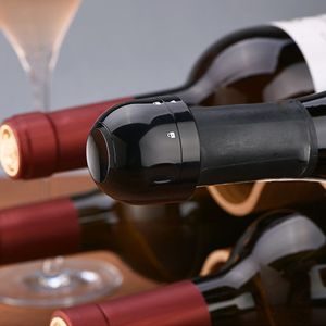 Köksbalk Verktyg Mini Förseglad Vinpropp Läcktät Bubbla Champagne Cork Roterable Håll färska Vinflaskor Corks Tillbehör