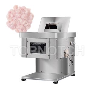 Commercial Electric Meat Slicing Machine Pure Copper Motor Fast Slicer Automatic Vegetable Cutter Stainless Steel