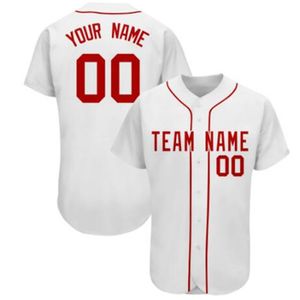 Custom Men Baseball 100% Ed Any Number and Team Names, If Make Jersey Pls Add Remarks in Order S-3XL 047