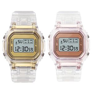 Wristwatches Women Digital Watch LED Unisex Silicone Female Sport Watches Electronic Classic Men Business Clock Hodinky