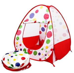 2021 NUOVI bambini Tende da gioco per bambini Tenda da giardino portatile pieghevole per esterni Tenda da giardino pop-up multicolore per interni