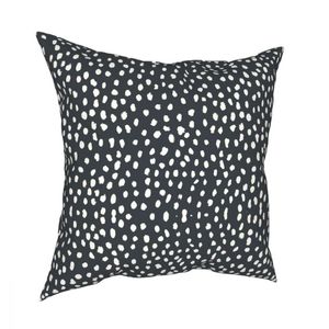 Cushion/Decorative Pillow Dark Grey Dalmatian Dots Print Square Case Polyester Decorative Dog Lover Fashion Pillowcover Home Decor