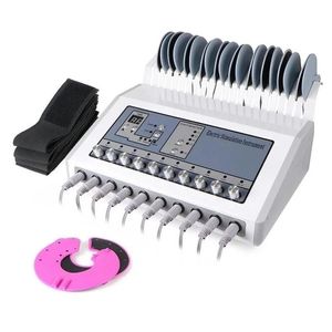 Massageador eletrônico de estímulo muscular EMS aliviar a remoção de gordura Remoção de gordura Máquina de massagem termiônica de aptidão do corpo