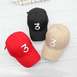 Tide Snapback Caps Popularna szansa Rapika 3 Czapka z daszkiem Hip Hop List Kapelusze Męskie damskie Visor Anti-UV Sunhat Regulowany rozmiar Q0703