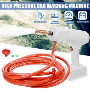 Wholesale cleaning gun water for sale - Group buy Car Washer mAh Cordless High Pressure Spray Water Gun Wash Tools Nozzle Cleaning Machine For V Battery