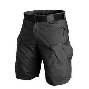 Men's Urban Military Cargo Shorts Cotton Outdoor Camo Short Pants THJ99 210714