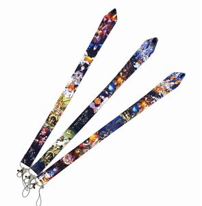 Cell Phone Straps & Charms 600pcs Cartoon The Promised Neverland Neck Lanyard Mobile Key Chain ID Holders Badge Chains Jewelry Accessories wholesale New