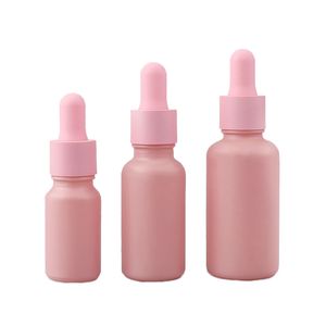 10ml ml ml Full Pink Coated Glass Bottles with Eye Dropper for Essential Oil Perfume Aromatherapy Liquid Cosmetic Containers