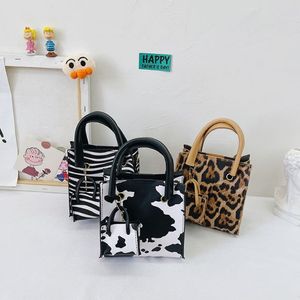 Children designer handbag 2021 girls fashion leopard print parent-child bags kids Zebra single shoulder Bag princess accessories purse F250