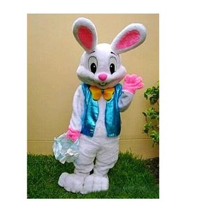 2021 профессиональный пасхальный зайчик талисман костюм костюм кролика кролика зайца взрослый необычный платье мультфильм костюм