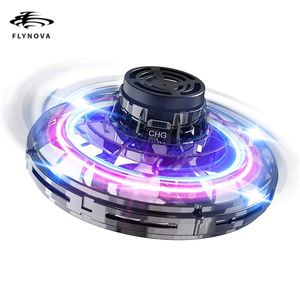 Flynova Flying Spinner Boomerang Magic Mini UFO Drone Flyorb Fidget Toys Оригинальный продукт 211104