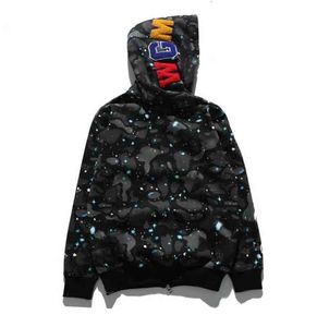 Tee Mens womens designer Hoodies Jogger Tracksuit Pullover Sportwear Fleece Sweatshirt Gray Black Hip Hop Air Luminous Supre Shark Jacket M-3XL